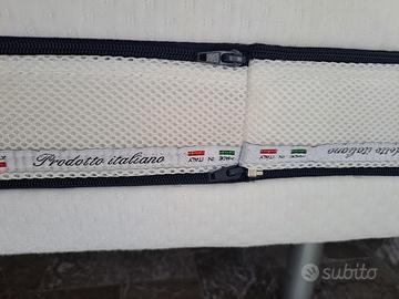 materasso singolo e rete 14 doghe
