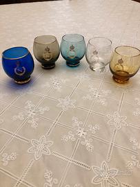 Bicchieri Napoleon cognac/ brandy anni 60/70