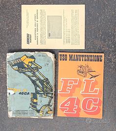 Manuali pala cingolata Fiat FL 4 C
