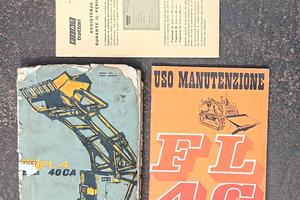Manuali pala cingolata Fiat FL 4 C