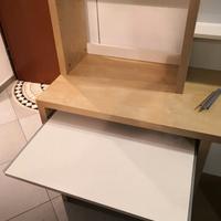 Ikea Scrivania Legno Libreria Tavolo Porta Pc .