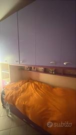 Cameretta Moretti a ponte Lilla e Viola