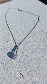 collana in argento con ciondolo