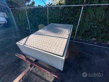 Box Contenitore Cassa Metallo Alluminio