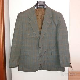 Giacca blazer uomo Incom verde a quadri tg. 48