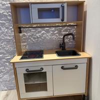 Cucina Ikea in legno