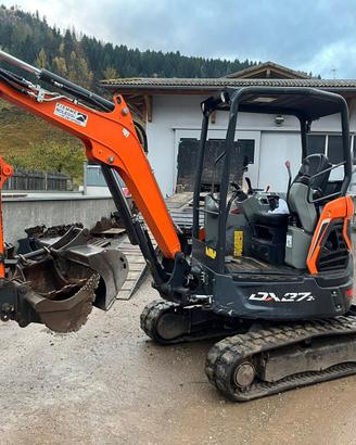 Miniescavatore doosan dx27 2021