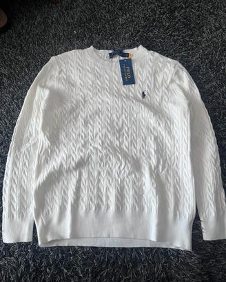Maglione Cable Knit Polo Ralph Lauren