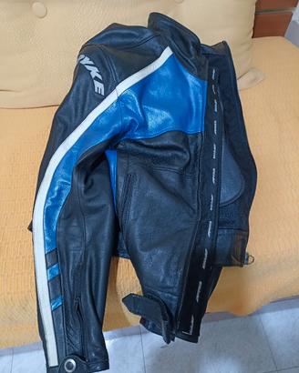 giacca moto uomo in vera pelle