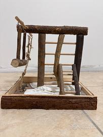 Gioco per pappagalli di piccole dimensioni