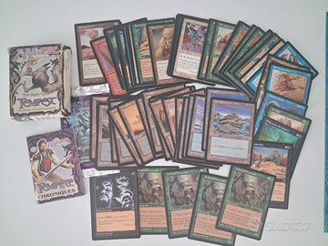 Carte MTG | Tempest | Lotto misto con terre