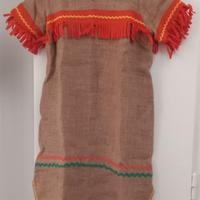 Carnevale, vestito di indiana