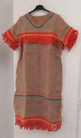 Carnevale, vestito di indiana