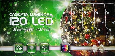 Luci natalizie. Cascata luminosa a led