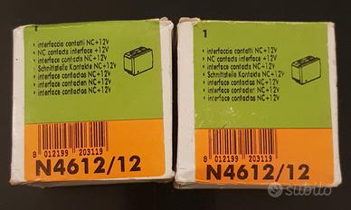bticino antifurto interfaccia contatti L4612/12 