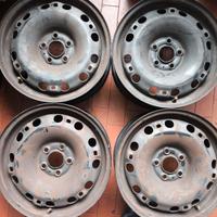 Cerchi 5 fori originali VW R15