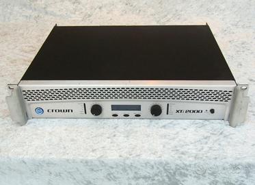 Amplificatore crown xti 2000