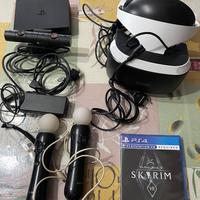 Visore Ps4 completo + Skyrim