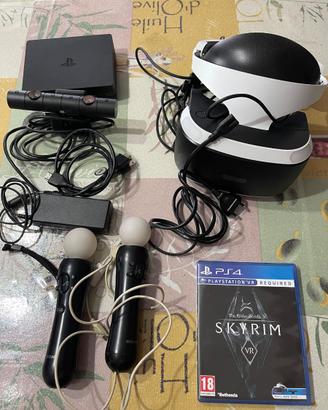 Visore Ps4 completo + Skyrim
