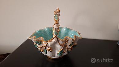 Cestino lobato vintage Detura Anni '60-70
