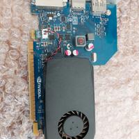 scheda grafica gtx745 4gb + alimentatore