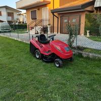 trattorino tagliaerba 13.5cv con cesto