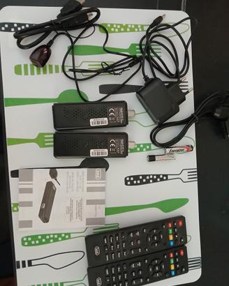 2 decoder  con telecomandi  