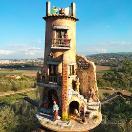 Presepe realizzato a mano 