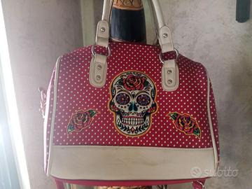 BANNED TENEBRIS  Borsa a tracolla dark romantic
