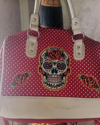 BANNED TENEBRIS  Borsa a tracolla dark romantic