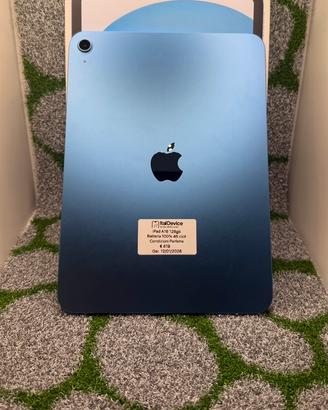 IPad 11 128gb Blu WI-FI - 🔋100% 46 cicli Perfetto