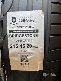2 gomme 215 45 20 bridgestone a3195
