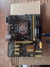 SET PC COMPLETO DI CASE, SCHEDA, CPU, 16Gb ram GPU