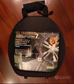 Catene da neve CORA Slim Grip 7 mm Gruppo 6 NUOVE