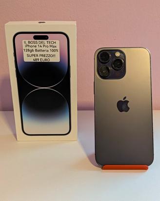 PROMO -40€ iPhone 14 Pro Max 🔋100 (ritiro usato)
