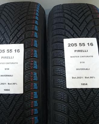 2 GOMME 205 55 16 PIRELLI A1804