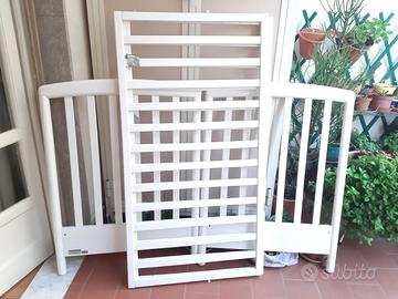 Culla in  legno  bianca Foppa Pedretti