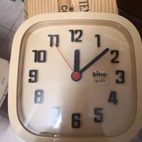 orologio da parete bino quartz funzionante 