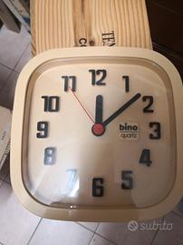 orologio da parete bino quartz funzionante 