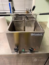 Cuocipasta cc10 Amitek acciaio inox
