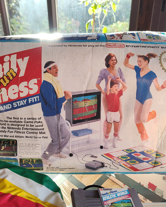 Family Fun Fitness Nintendo Athletic Word