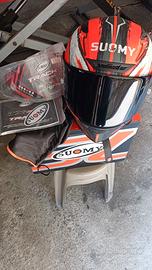 Casco Suomy track-1 matt error