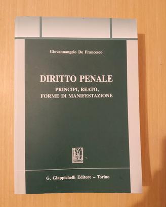 Diritto penale - De Francesco