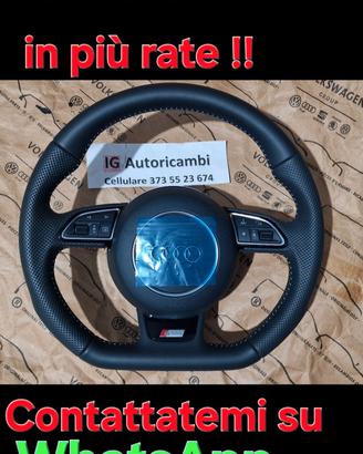 VOLANTE S-Line Audi A1 A3 Q3 MANUALE NUOVO!!