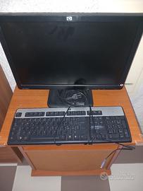 monitor e tastiera HP