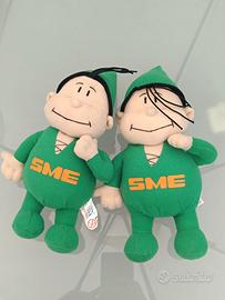 peluche mascotte originale SME vintage 