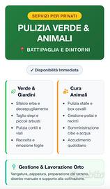 Tuttofare,manutentore del verde