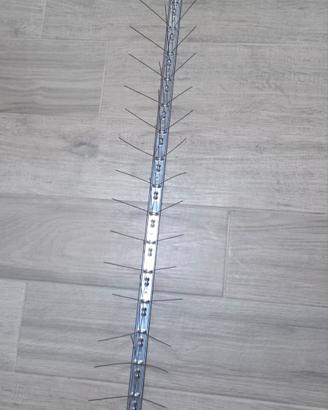 15 mt dissuasore inox multispillo per uccelli