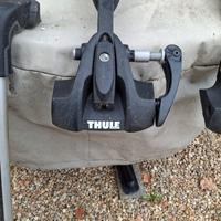 windbar Thule con portabici da tetto 