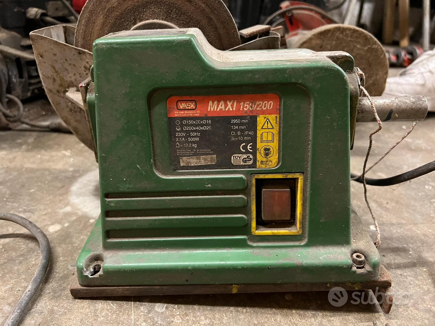 390 € Usato SMERIGLIATRICE DA BANCO PROFESSIONALE N Usati Aste, Annunci - Foto 6